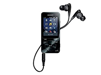 【中古】(非常に良い)ソニー SONY ウォークマン Sシリーズ NW-S14 : 8GB Bluetooth対応 イヤホン付属 2014年モデル ブラック NW-S14 B