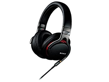 【中古】ソニー SONY ヘッドホン MDR-1A : ハイレゾ対応 密閉型 折りたたみ式 ケーブル着脱式/バランス接続対応 リモコン マイク付き ブラック M