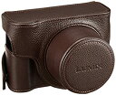 【中古】(未使用品)パナソニック 本革ケース DMW-CLX100-T