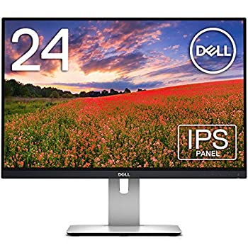 【中古】(非常に良い)Dell モニター 24インチ U2415(sRGB 99%/広視野角/フレームレス/WUXGA/IPS非光沢/フリッカーフリー/DPmDPHDMIx2/高さ調整/