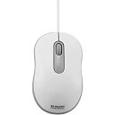 【中古】(非常に良い)ELECOM 有線マウス 光学式 Sサイズ ホワイト M-Y6URWH
