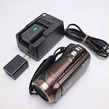 楽天COCOHOUSE【中古】（非常に良い）SONY HDビデオカメラ Handycam HDR-CX480 ボルドーブラウン 光学30倍 HDR-CX480-T