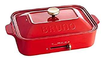 【中古】BRUNO コンパクトホットプレート レッド BOE021-RD【メーカー名】BRUNO【メーカー型番】BOE021-RD【ブランド名】BRUNO【商品説明】BRUNO コンパクトホットプレート レッド BOE021-RD当店では初期不良に限り、商品到着から7日間は返品をお受けいたします。イメージと違う、必要でなくなった等、お客様都合のキャンセル・返品は一切お受けしておりません。中古品の場合、基本的に説明書・外箱・ドライバーインストール用のCD-ROMはついておりません。商品名に「限定」「保証」等の記載がある場合でも特典や保証・ダウンロードコードは付いておりません。写真は代表画像であり実際にお届けする商品の状態とは異なる場合があります。掲載と付属品が異なる場合は受注前に内容確認メールをお送りします。中古品の場合は中古の特性上、キズ・汚れがある場合があります。レンタル落ち商品は収納BOXや特典類など一切の付属品はありません他モール併売のため、万が一お品切れの場合はご連絡致します。ご注文からお届けまで1．ご注文　 ご注文は24時間受け付けております2．注文確認 　ご注文後、注文確認メールを送信します3．在庫確認　　　　 多モールでも併売の為、在庫切れの場合はご連絡させて頂きます。　 ※中古品は受注後に、再メンテナンス、梱包しますのでお届けまで4〜10営業日程度とお考え下さい。4．入金確認 前払い決済をご選択の場合、ご入金確認後に商品確保・配送手配を致します。5．出荷 配送準備が整い次第、出荷致します。配送業者、追跡番号等の詳細をメール送信致します。6．到着　 出荷後、1〜3日後に商品が到着します。 ※離島、北海道、九州、沖縄は遅れる場合がございます。予めご了承下さい。