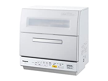 【中古】(非常に良い)パナソニック 食器洗い乾燥機 （食器点数45点） NP-TR8-W ホワイト