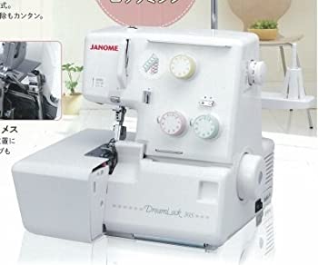 【中古】(非常に良い)ジャノメミシン（JANOME）蛇の目ロックミシン≪新製品≫ドリームロック 30s