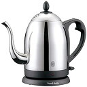 【中古】(非常に良い)ラッセルホブス 電気ケトル コーヒー ステンレス ドリップ ポット 細口 1.0L 7410JP