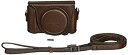 【中古】(非常に良い)ソニー SONY デジタルカメラケース ジャケットケース ブラウン LCJ-HWA T