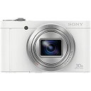 【中古】(非常に良い)ソニー SONY デジタルカメラ DSC-WX500 光学30倍ズーム 1820万画素 ホワイト Cyber-shot DSC-WX500...