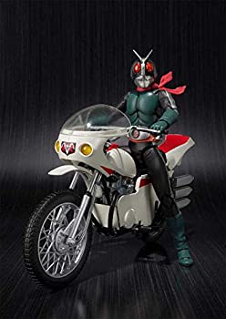 【中古】(未使用 未開封品)S.H.フィギュアーツ 仮面ライダー旧2号＆サイクロン号(改造Ver.)セット 約140mm 約180mm ABS PVC製 塗装済み可動フィギュア