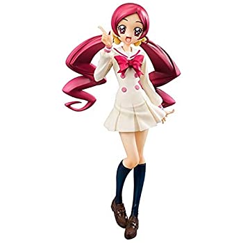 【中古】世界制服作戦 ハートキャッチプリキュア! 花咲 つぼみ 1／10スケール PVC製 塗装済み完成品フィギュア