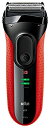 【中古】ブラウン シリーズ3 メンズ電気シェーバー 3枚刃 3030s 丸ごと水洗い可