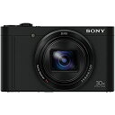 【中古】(未使用品)ソニー SONY デジタルカメラ DSC-WX500 光学30倍ズーム 1820万画素 ブラック Cyber-shot DSC-WX500