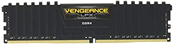 【中古】(非常に良い)CORSAIR DDR4-2666MHz デスクトップPC用 メモリモジュール VENGEANCE LPX Series 8GB×2枚キット CMK16GX4M2A2666C16