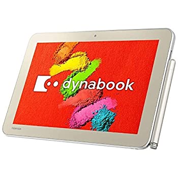 【中古】(非常に良い)東芝 dynabook Tab S80／TG サテンゴールド 10.1型 Windows ペンタブレット PS80T..