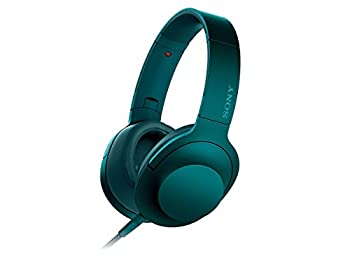 【中古】ソニー SONY ヘッドホン h.ear on MDR-100A : ハイレゾ対応 密閉型 折りたたみ式 ケーブル着脱式／バランス接続対応 リモコン・マ