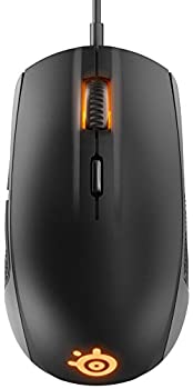 【中古】光学式 ゲーミングマウス SteelSeries Rival 100 62341 右利き用