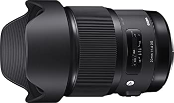 【中古】SIGMA 単焦点レンズ Art 20mm F1