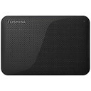 【中古】東芝 USB3.0接続 ポータブルハードディスク 1.0TB（ブラック）CANVIO BASICS（HD-ACシリーズ） HD-AC10TK