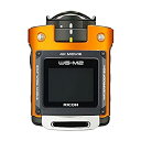 【中古】RICOH 防水アクションカメラ WG-M2 オレンジ 4K動画 超広角204度 ハウジング不要 防水20m 耐衝撃2m 03801