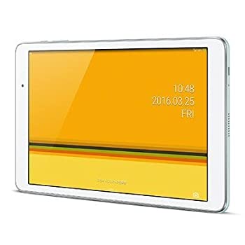 【中古】(非常に良い)Huawei au Qua tab 02 HWT31 エアリーブルー