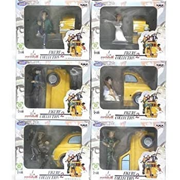 【中古】(非常に良い)ルパン三世 フィギュアコレクション2 カリオストロの城 全6種セット バンプレスト