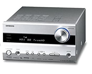 【中古】(非常に良い)ONKYO AVセンター 5.1ch対応 最大出力30W×5 シルバー SA-205HDX(S)