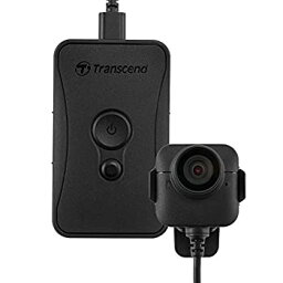 【中古】(未使用品)Transcend 高画質フルHD ウェアラブルカメラ DrivePro Body52 microSD 32GB付属 TS32GDPB52A