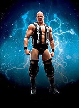 【中古】(非常に良い)S.H.フィギュアーツ WWE ストーン・コールド・スティーブ・オースチン(Stone Cold Steve Austin) 約160mm PVC&ABS製 可動フィギュア