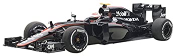 【中古】(未使用・未開封品)AUTOart 1／18 マクラーレン MP4-30 ホンダ F1 スペインGP 2015 #22 ジェンソン・バトン (ドライバーフィギュア付き) 完成品