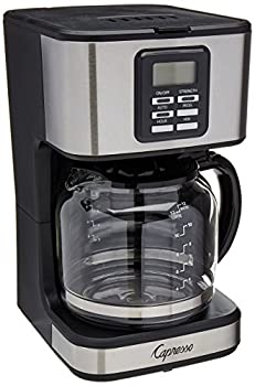 【中古】(非常に良い)Capresso SG220 Black and Stainless Steel 12 Cup Coffee Maker by Capresso