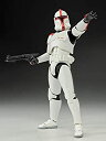 【中古】(未使用品)バンダイ S.H.Figuarts スターウォーズ クローン・トルーパー フェイズ1 キャプテン 魂ネイション2016記念