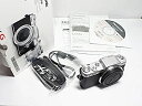 【中古】Panasonic ミラーレス一眼カメラ DMC-GF7 ボディ単体(ブラック×シルバー)