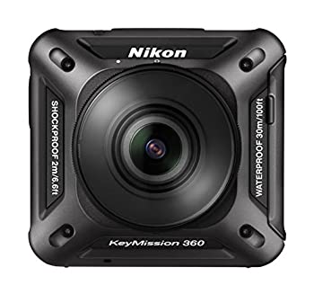 【中古】Nikon 防水アクションカメラ KeyMission 360 BK ブラック【メーカー名】Nikon【メーカー型番】KM360BK【ブランド名】Nikon【商品説明】Nikon 防水アクションカメラ KeyMission 360 ...