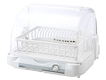 【中古】(未使用品)コイズミ 食器乾燥機(樹脂かご) ホワイト KDE-5000／W