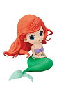 【中古】Qposket Disney Characters アリエル フィギュア Ariel Little Mermaid 通常カラー 単品