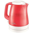 【中古】(未使用品)ティファール(T-FAL) 電気ケトル 1.5L レッドデルフィニヴィジョン KO1515JP