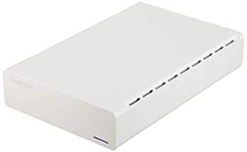 【中古】(未使用品)エレコム Desktop Drive USB3.0 2TB White ひかりTV