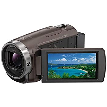 楽天COCOHOUSE【中古】（非常に良い）ソニー SONY ビデオカメラ Handycam 光学30倍 内蔵メモリー64GB ブロンズブラウンHDR-CX680 TI