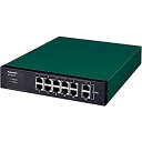 【中古】(非常に良い)パナソニックESネットワークス 12ポート レイヤ2スイッチングハブ GA-AS10T PN25101