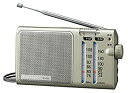 【中古】(非常に良い)パナソニック FM-AM2バンドレシーバー RF-U155-S