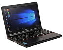 【中古】(非常に良い)【Kingsoft製Office付属★中古ノートパソコン】富士通 LIFEBOOK A574/H Windows10 15.6インチワイド...