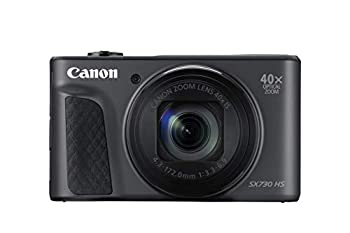 【中古】(非常に良い)Canon コンパクトデジタルカメラ PowerShot SX730 HS ブラック 光学40倍ズーム PS..