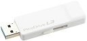 【中古】(非常に良い)グリーンハウス USB3.0対応 USBメモリー ピコドライブ L3 128GB GH-UF3LA128G-WH