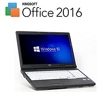 【中古】早い者勝ち!!【最新 Office 2016搭載】【最新OS Windows10 搭載】 富士通 A572／F ( Core i5 2.6GHz ／ メモリ 4GB ／ HDD 320..