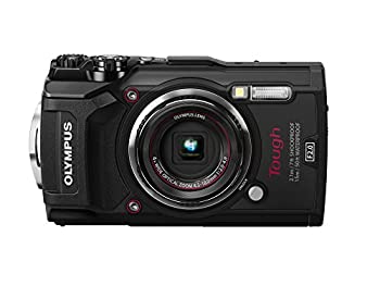 楽天COCOHOUSE【中古】（非常に良い）OLYMPUS デジタルカメラ Tough TG-5 ブラック 1200万画素CMOS F2.0 15m 防水 100kgf耐荷重 GPS+電子コンパス&内蔵Wi-Fi TG-5 BLK