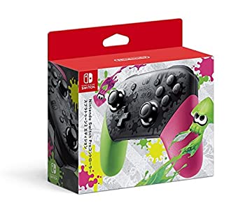 【中古】(未使用品)【任天堂純正品】Nintendo Switch Proコントローラー スプラトゥーン2エディション