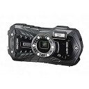 【中古】(非常に良い)RICOH 防水デジタルカメラ RICOH WG-50 ブラック 防水14m耐ショック1.6m耐寒-10度 RICOH WG-50 BK 04571