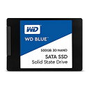 【中古】(未使用品)WD 内蔵SSD 2.5インチ ／ 500GB ／ WD Blue 3D ／ SATA3.0 WDS500G2B0A