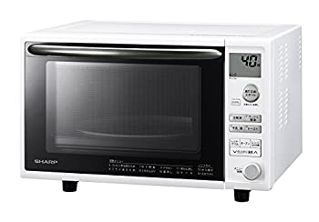 【中古】(非常に良い)シャープ オーブンレンジ 1段調理 ターンテーブル 20L ホワイト RE-S70A-W