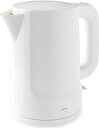 【中古】(非常に良い)dretec(ドリテック) 電気ケトル ポット やかん 大容量 1.7L オフィス シンプル PO-144WT(ホワイト)